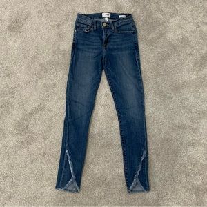 Frame Skinny ankle jeans Stretchy Size 25